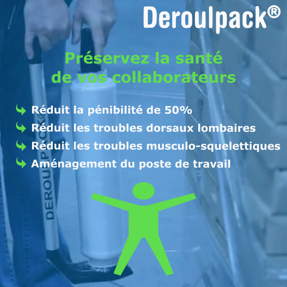 Réduction de la pénibilité de travail grâce au Deroulpack