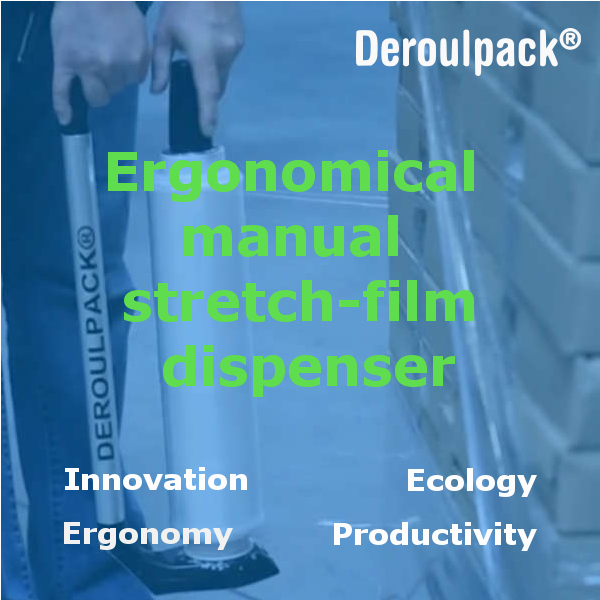 Deroulpack stretch-film dispenser